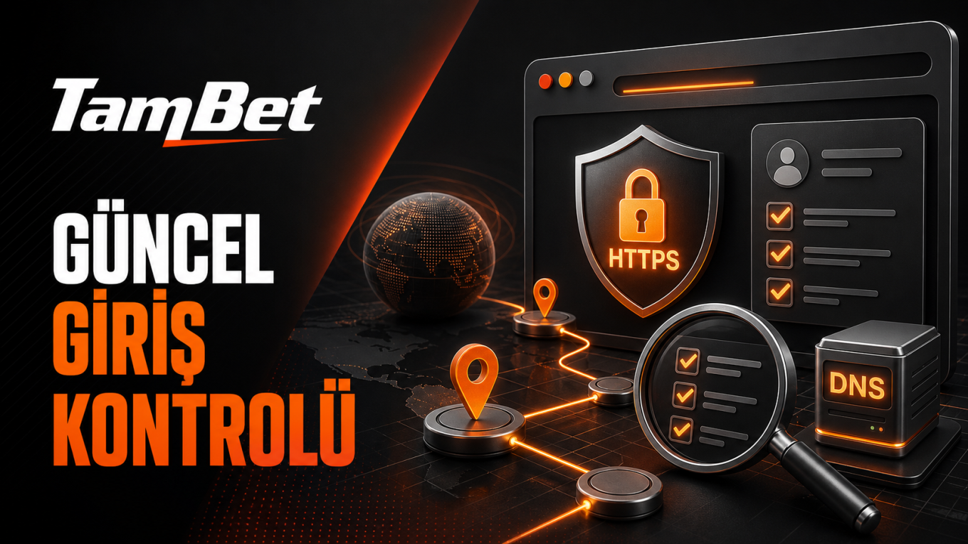 Tambet güncel giriş, tarayıcı ve DNS güvenlik kontrolleri